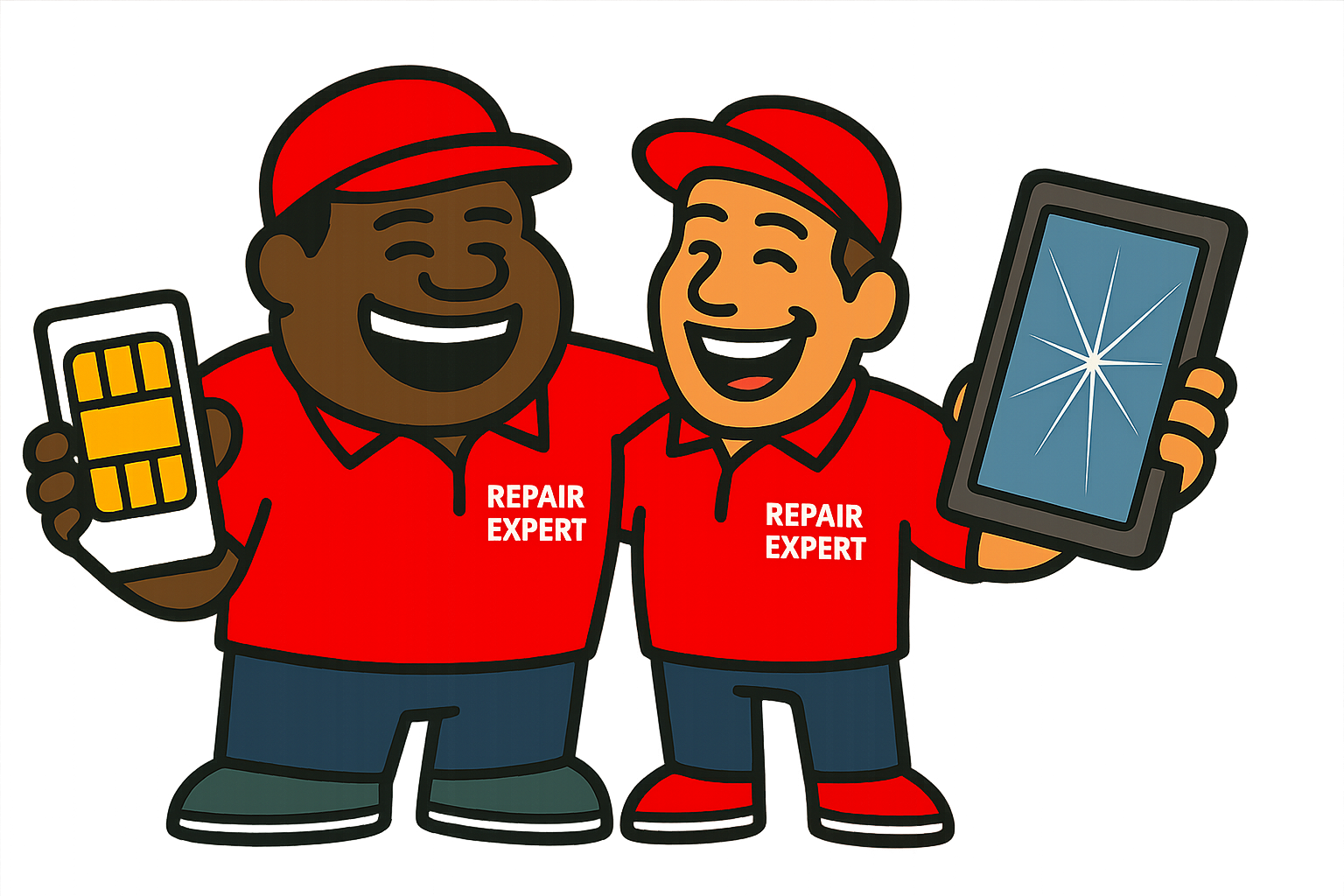 Smart Phone Repair Logo