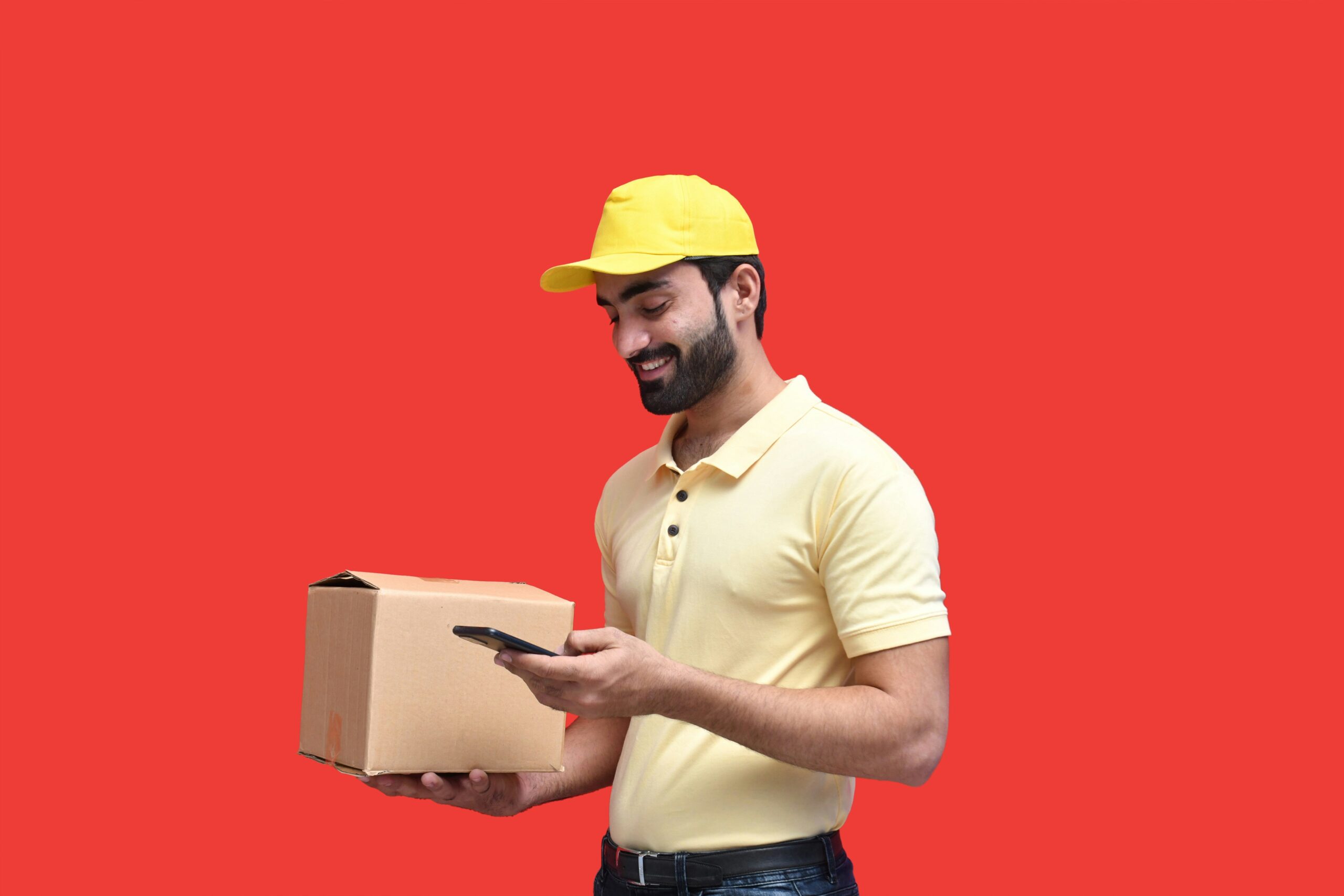 Packing a smartphone for mail-in repair